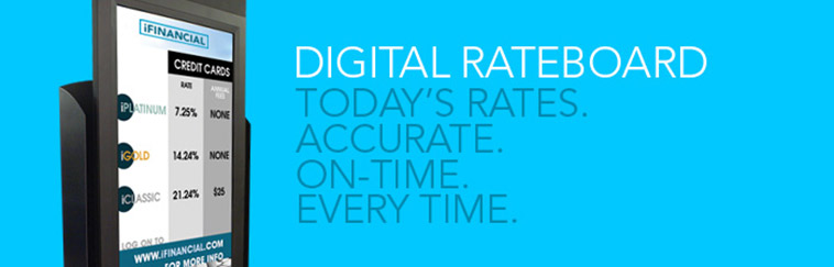 Digital Rateboard: Today's Rates. Accurate. On-time. Every Time.